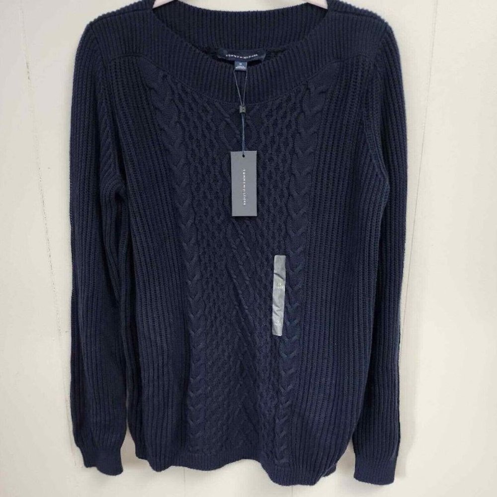 Tommy Hilfiger Navy Sweater  - 0X